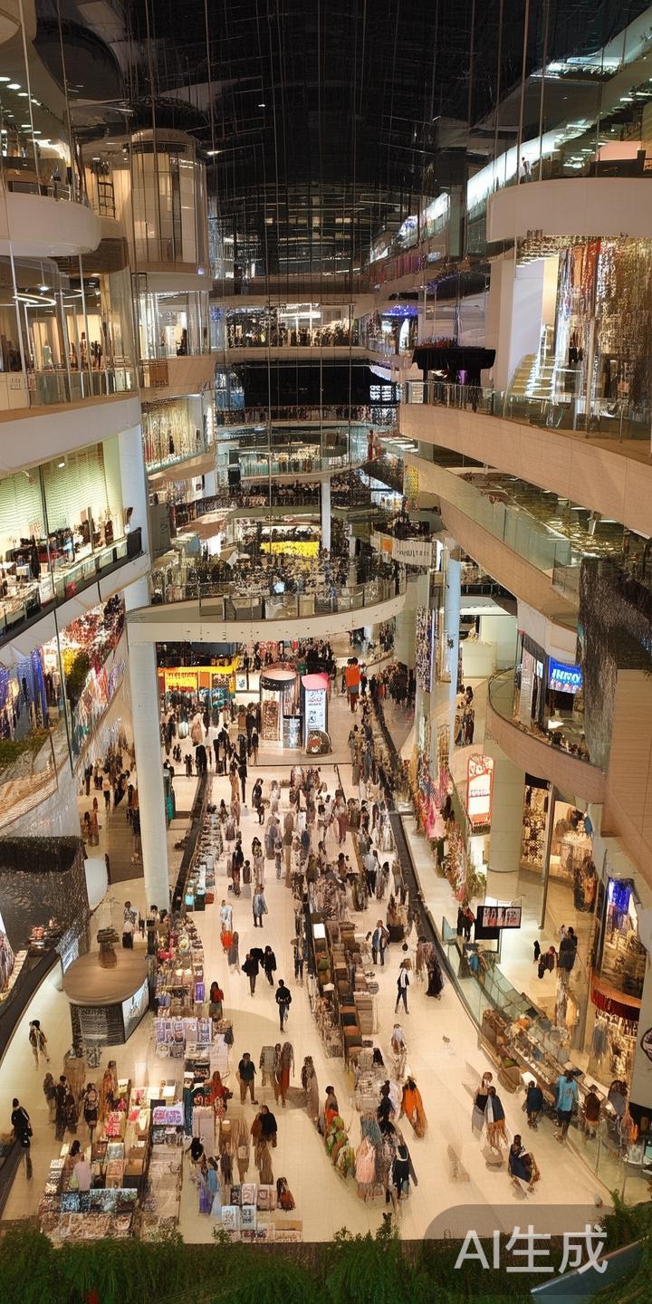 大型购物娱乐城
度假村内设有超过350个国际品牌